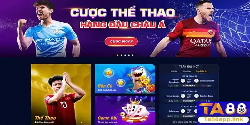 Cược thể thao hàng đầu tại TA88